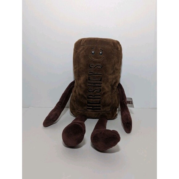 Hershey's S'Mores Smooshy Chocolate Bar Plush Doll 16" Soft Fuzzy Cuddly 2022 - Picture 1 of 8